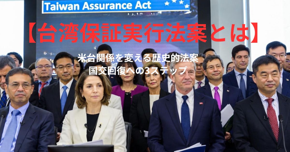 米台関係は事実上の国交回復へのイメージ画像