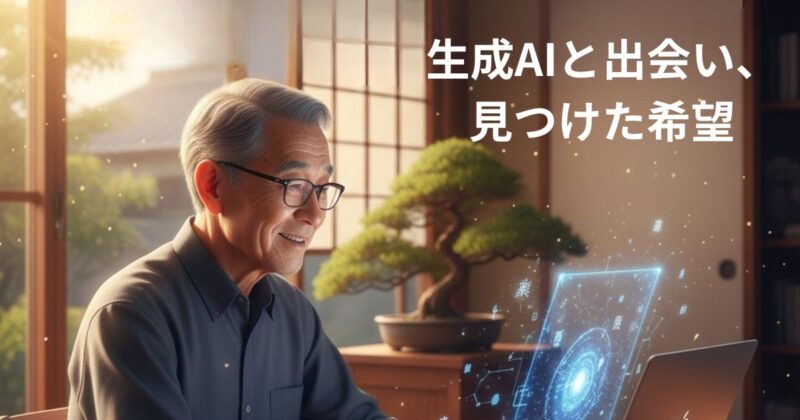 生成AIと出会い見つけた希望のイメージ画像