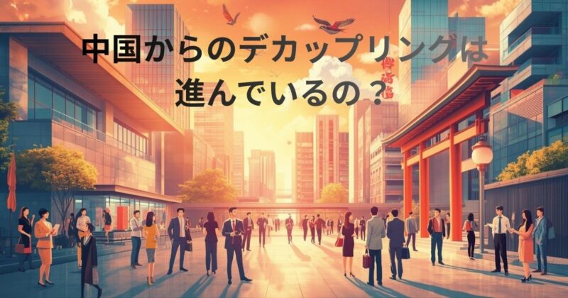 中国からのデカップリングは進んでいるの？のイメージ画像