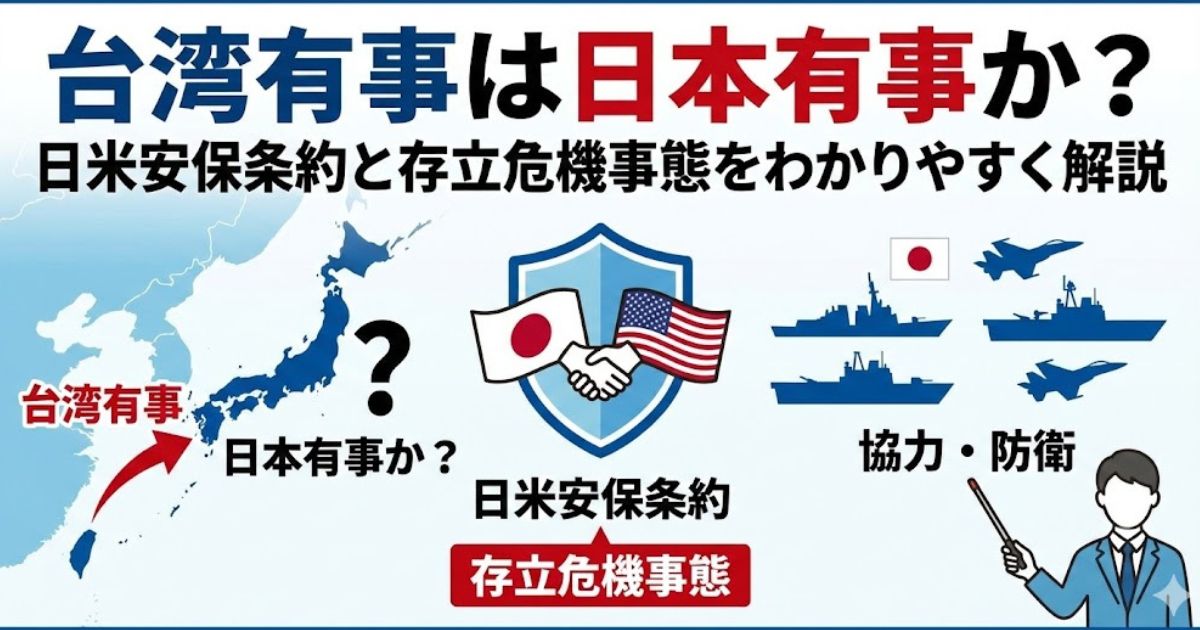 武力攻撃事態・存立危機事態のイメージ画像