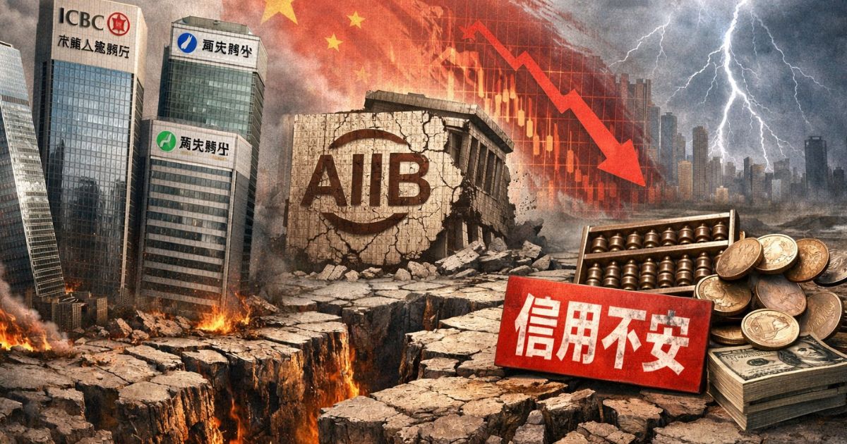 四大銀行の世代交代とAIIBの失速のイメージ画像