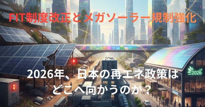 日本の再エネ政策はどこへ向かうのか？のイメージ画像