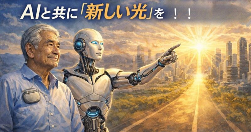 79歳の後期高齢者AIと共に前進するのイメージ画像