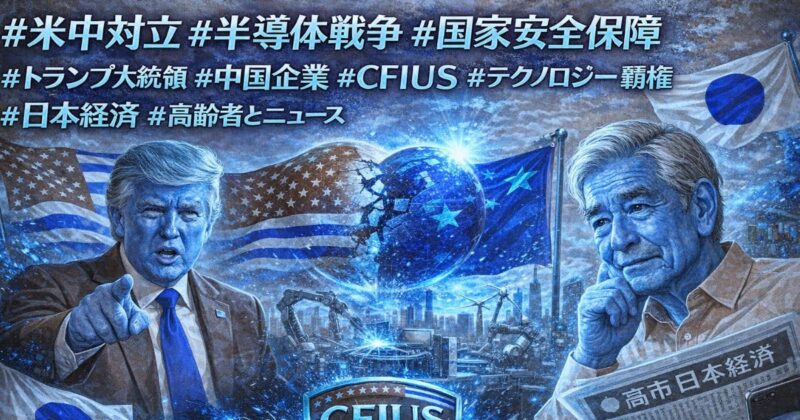 トランプ大統領が中国系企業に半導体事業売却命令