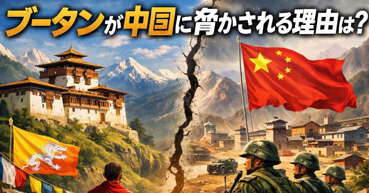 ブータンが中国から受ける領土支配の実態とは？のイメージ画像