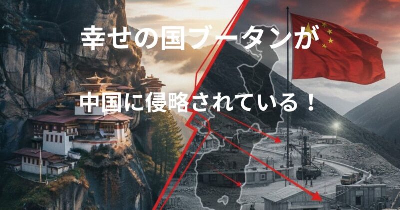 ブータンが中国から受ける領土支配の実態とは?のイメージ画像