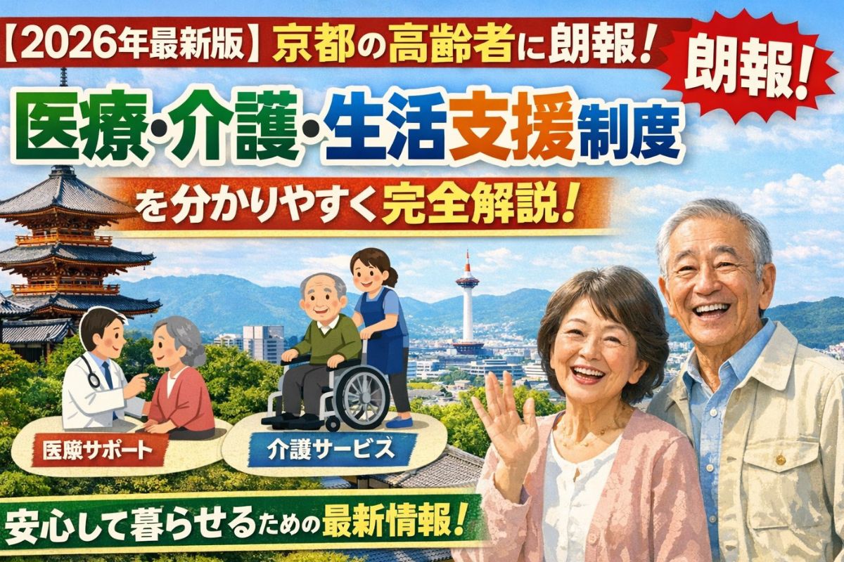 京都の高齢者に朗報！のイメージ画像