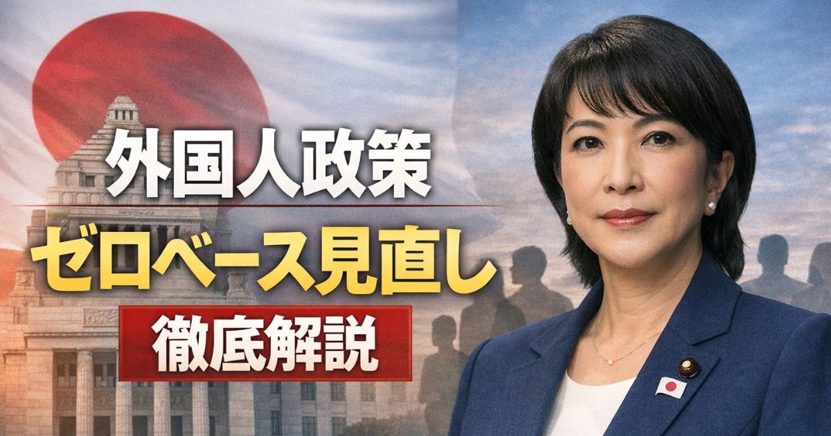 外国人政策の「ゼロベース見直し」を徹底解説のイメージ画像