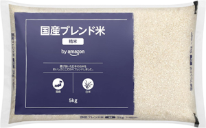 by Amazon 国産ブレンド米 5kg