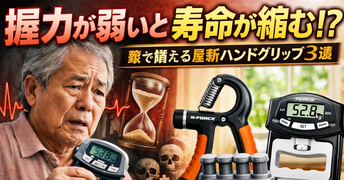 握力は寿命のバロメーター！？のイメージ画像