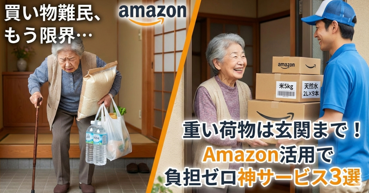 高齢者の「買い物難民」を救う！のイメージ画像