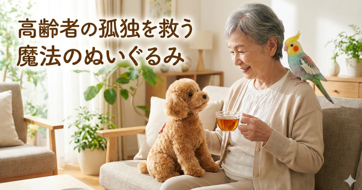 話すペット、ぬいぐるみのイメージ画像