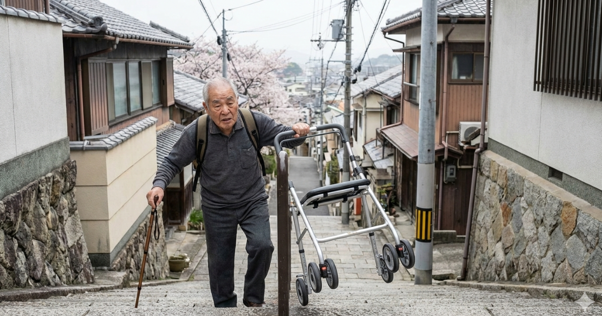 超軽量シルバーカーで外出距離が2倍になる理由のイメージ画像