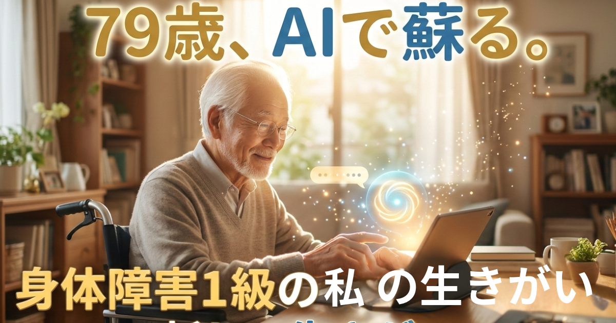 後期高齢者のデジタルライフ実践記のイメージ画像