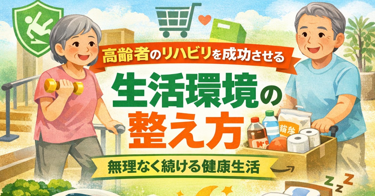生活環境の整備が重要のイメージ画像