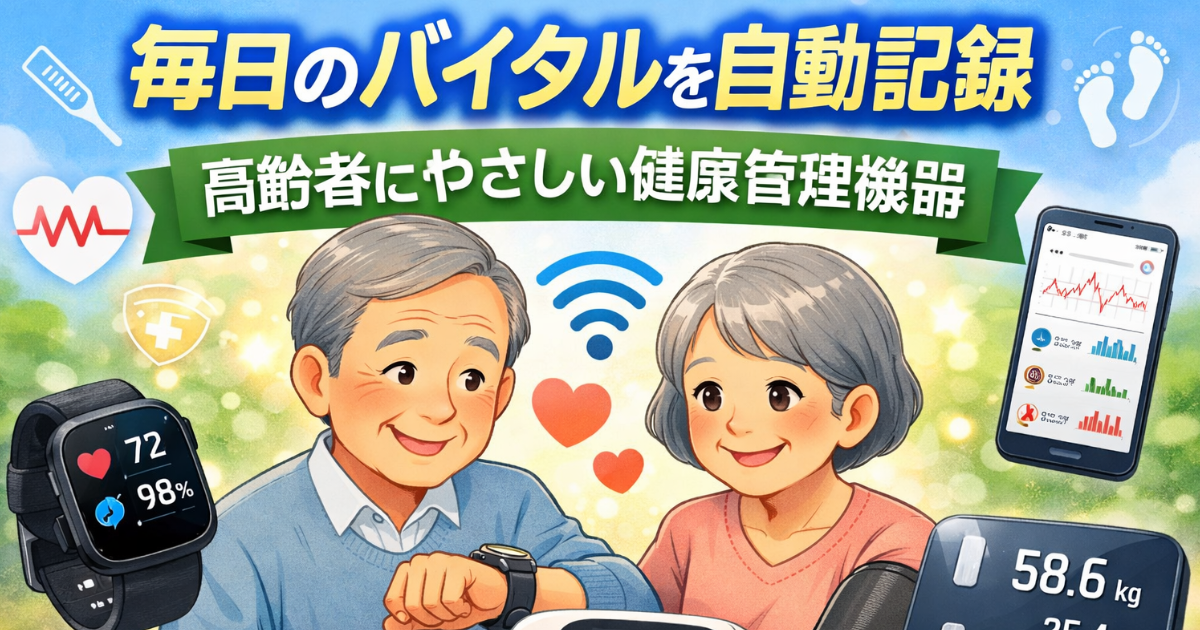 最新健康管理機器を徹底解説のイメージ画像